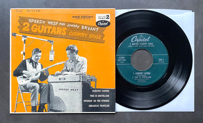 EP Speedy West & Jimmy Bryant - 2 Guitars Country Style 2 - US Capitol