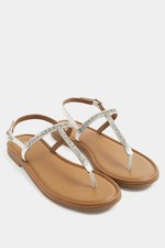 Image of Yours Curve Plus Size Women's Sandals In Extra Wide EEE Fit