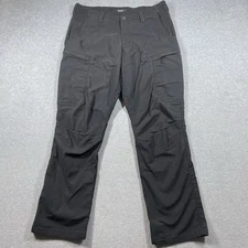 5.11 Tactical stretch Apex cargo pant men 38x32 (fit 36x31.5) black canvas solid