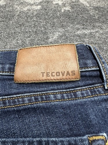 Tecovas Standard Jeans Mens 38x30 Dark Blue 30stdw Made In USA (Italian Denim) - Picture 2 of 11