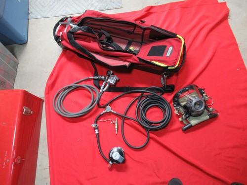 Scott RIT PAK KIT TRUENORTH BAG COMPLETE MASK REGULATOR HOSES EMT EMS REASCUE