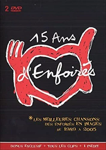 Dvd Les Enfoires : 15 ans d'enfoirés