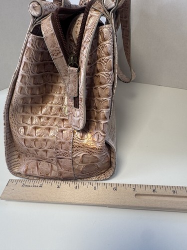 Charlie Lapson Handbag Croc Design Copper - Picture 11 of 12