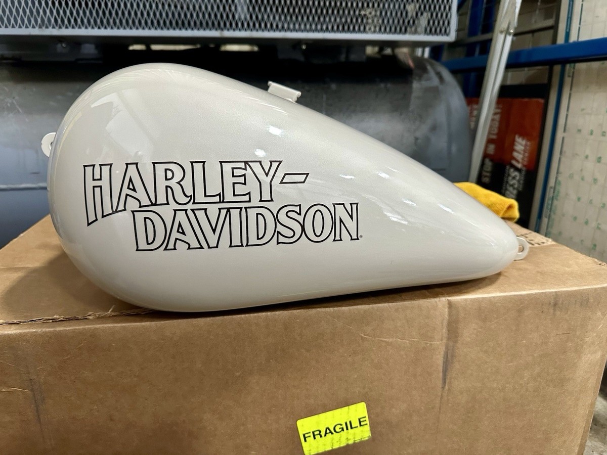 NEW HARLEY-DAVIDSON FXLRST “LOW RIDER ST” FACTORY “WHITE SAND