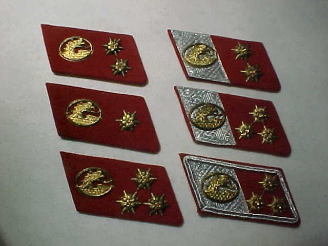 Austrian Post WW1 National Police Collar Tab lot from old collection