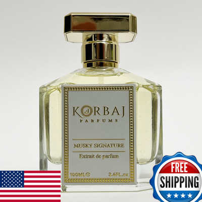 Korbaj Parfums Musky Signature - Arabian Perfume For Women Eau De Parfum Men