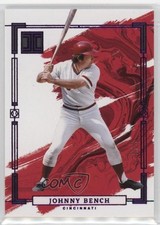2024 Panini Impeccable Amethyst /5 Johnny Bench #62 HOF 10yl