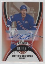 2025-26 Upper Deck Allure Rookies Red Rainbow Matthew Robertson #113 Auto h9a