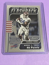 2020 Panini Absolute Football  THURMAN THOMAS - FANTASY FLASHBACK Insert - BILLS