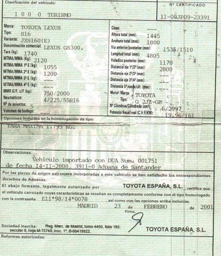811503A820 LINKER SCHEINWERFER / 811503A820 / 5424956 FÜR TOYOTA LEXUS GS 300 J - Bild 7 von 10