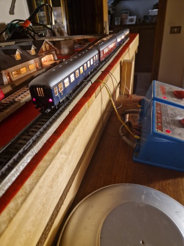 Märklin H0 Konvoi Personenwagen solidarisch beleuchtet Ref. V 596