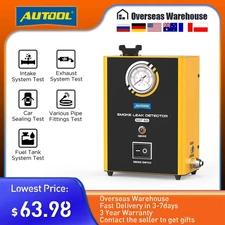 SDT60 Car Smoke Leak Detector AutomotivePipe EVAP Vacuum Leakage Diagnostic Tool