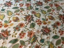Martha Stewart Floral Flower Table Cloth Granny Core Cottage Core 100% polyester