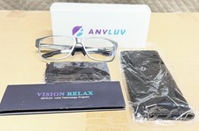 ANYLUV Blue Light Blocking Glasses For Computer Gaming Lightweight NIB