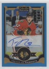 2015-16 O-Pee-Chee Platinum Auto Blue Rainbow Trevor van Riemsdyk #VA Auto t6r