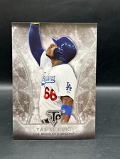 2015 Topps Triple Threads Baseball #93 Yasiel Puig Los Angeles Dodgers
