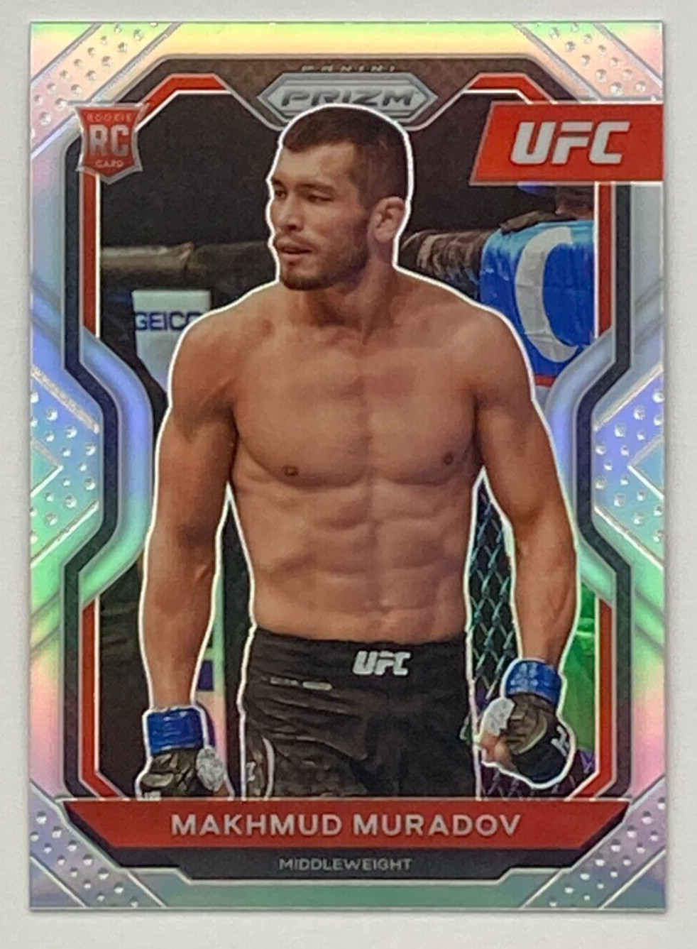 2021 Panini Prizm UFC Prizms Silver Makhmud Muradov #55