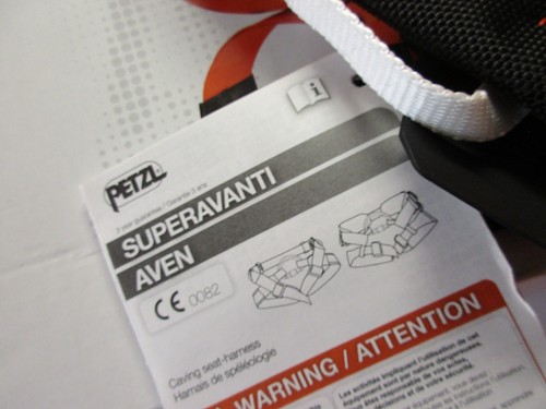 Petzl Aven caving harness (Orange / Black) size 2 - Picture 3 of 9