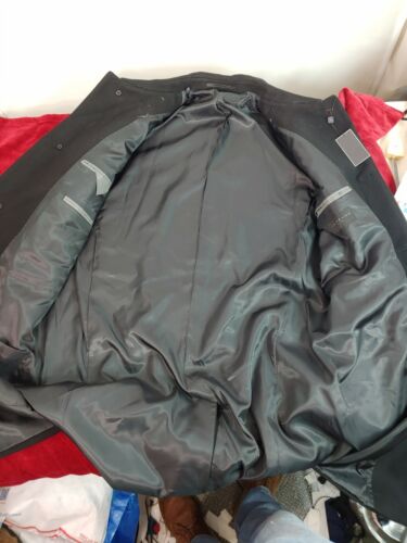 Ike Behar Mantel Oxford 44 lang schwarz Wollmischung neu mit Etikett - Bild 9 von 11