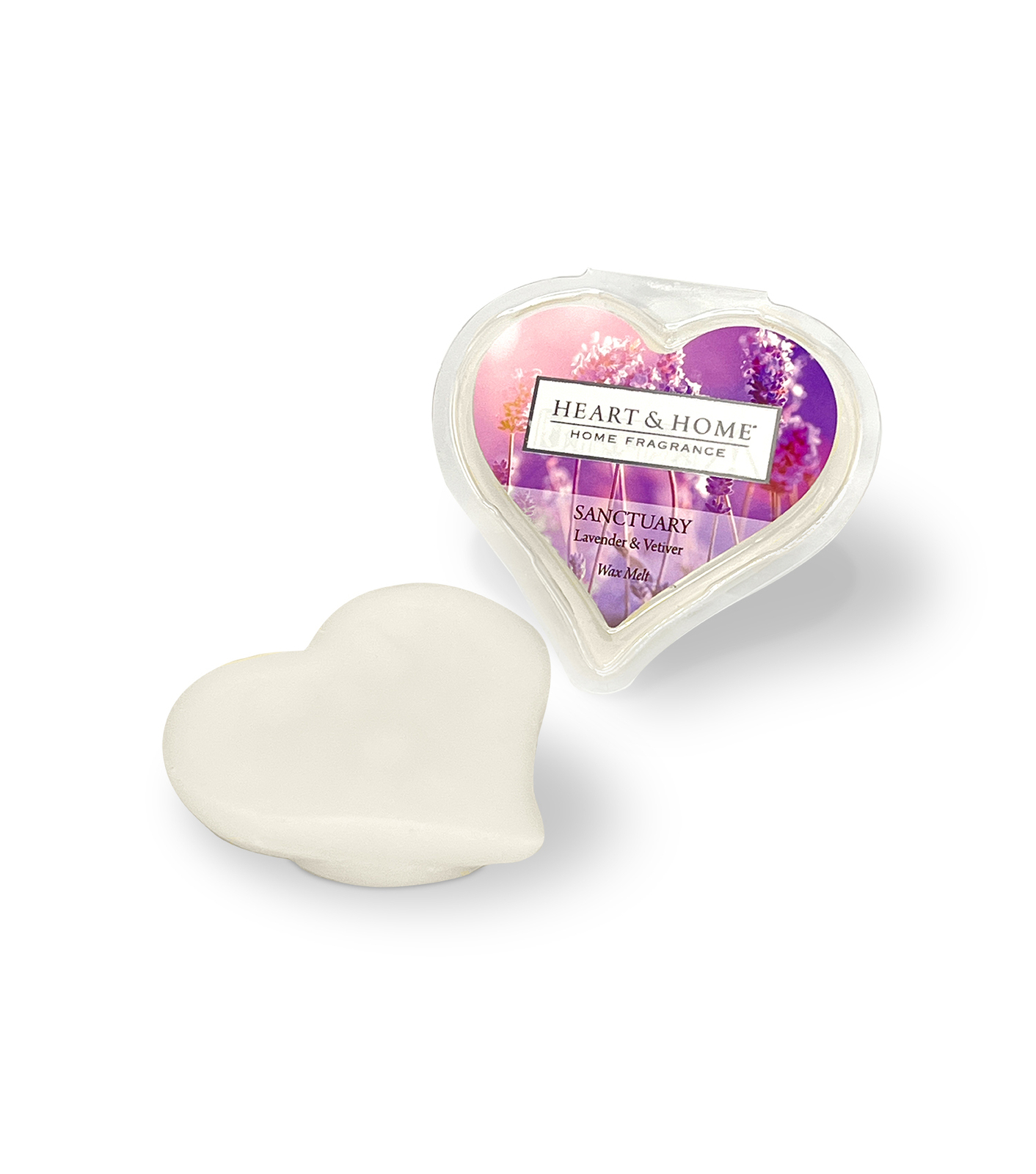 Heart and Home Soy Blend HEART Wax Tart Melt 1 x 26g SANCTUARY