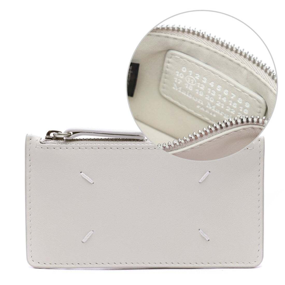 ★Maison Margiela★ 21FW Unisex Stitch Card Wallet (S56UI014 Maison Margiela 21FW Unisex Stitched Card Wallet