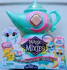 Magic Mixies Magic Genie Lamp with Interactive 8 Inch Rainbow Magic Plush, Ages