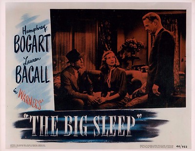 The Big Sleep Humphrey Bogart and Lauren Bacall Unsigned Glossy 8x10 ...
