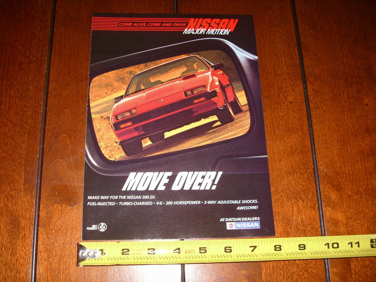 1985 NISSAN 300ZX TURBO ORIGINAL AD | eBay