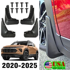 Set 4pc For Chevrolet Trailblazer 2020~2025 Mud Flaps Splash Guards Front Rear