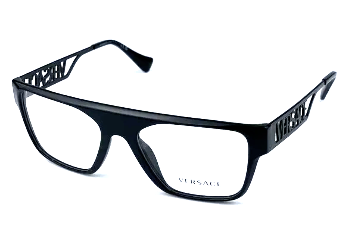 New VERSACE Eyeglasses MOD. 3326-U 5380 55-19 145 Shiny