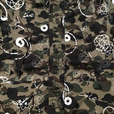 Futura × BAPE camo hoodie snowboard jacket A Bathing Ape Size S | eBay