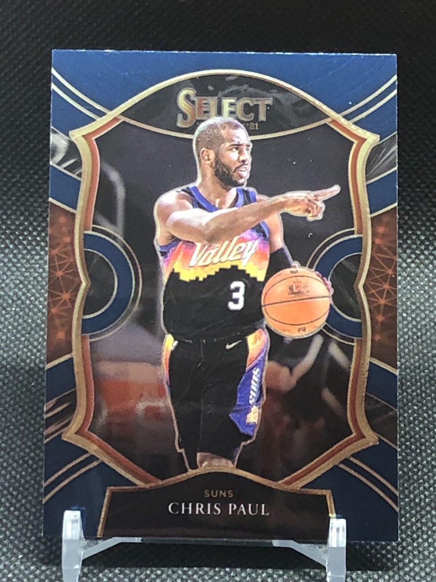 Chris Paul 2021 Panini Select Basketball Card Blue Concourse #10
