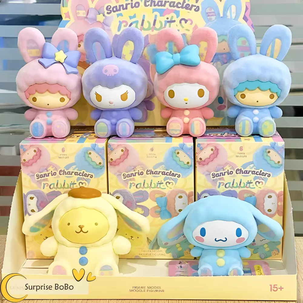 Miniso Sanrio Characters Rabbit Rement Blind Box 