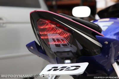 Fits 2008-2016 YAMAHA YZF R6 Integrated Sequential Signal LED Tail