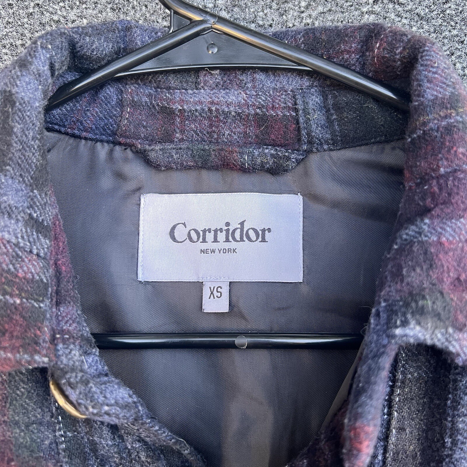 Corridor Patchwork Flannel Jacket XS - image 4