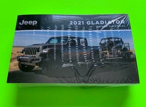 2021 Jeep GLADIATOR Factory Owners Manual Set & Case *OEM* NEW! | eBay