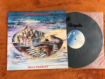Steve Hackett Genesis LP till We Have Faces US 1984 NM fv41571 chrysalis origina