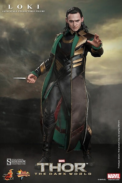 Loki MMS231 Thor The Dark World Figurine d'Art Hot Toys 1/6