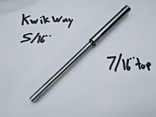 Kwik Way 516 Valve Seat Grinder Grinding Pilot .437 Top