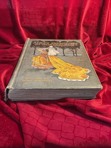 1908 ALICE'S Adventures IN WONDERLAND; Lewis CARROLL 1st EDITION Harry ROUNTREE - Picture 11 of 19