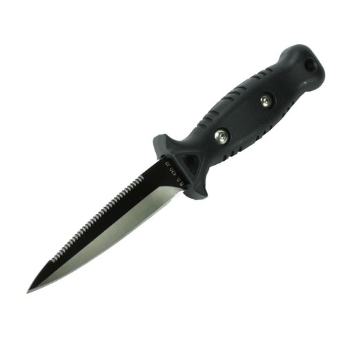 Aquatec Scuba Diving Knife Stainless Steel Point Tip BCD knife KN-220B - Picture 2 of 10
