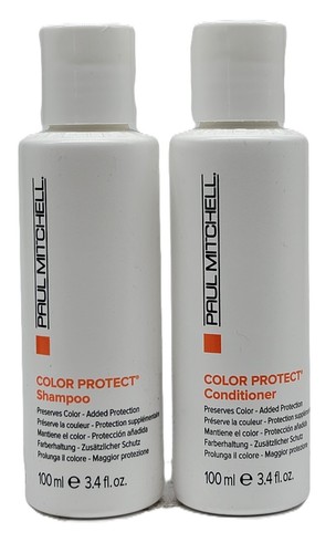 Paul Mitchell Color Care Protect Daily Shampoo & Conditioner 3.4 oz Duo - Picture 3 of 4