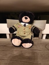 Collectible Military Plush Stuffed Bear U.S Army 15" Teddy Bear Guardian