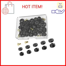 Faucet Washers, 58 Pack Flat and Beveled Washers Rubber Assortment Kit Replaceme