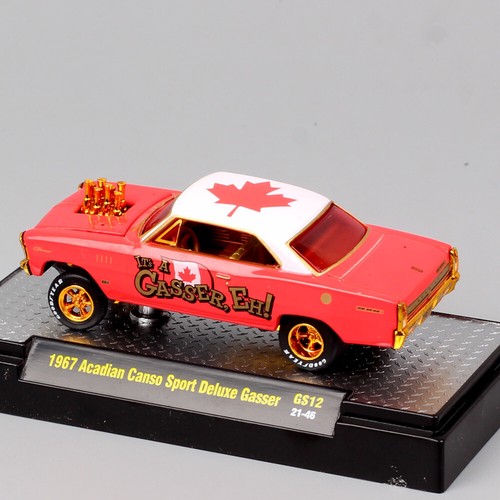 1/64 Scale Pontiac 1967 Acadian Canso Sport Deluxe Gasser Diecast Car Model Toy - Picture 10 of 10