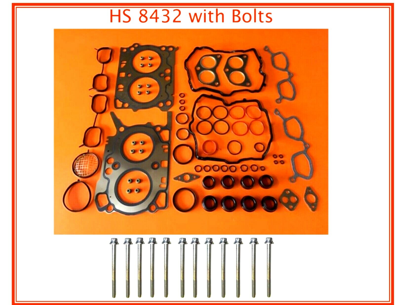 FITS 1115 SUBARU OUTBACK 2.5 FB25 FB25BA FB25BC HEAD GASKET SET + HEAD