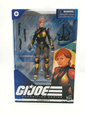 GI Joe Classified Series Scarlett  6 inch Action Figure by Hasbro BRAND NEW