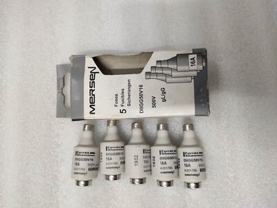 16A 500V Mersen Ferraz Shawmut DIIGG50V16 Fuse 16A 500V - In Box 5 Pcs