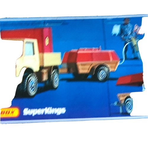 VINTAGE MATCHBOX SUPER KINGS K-30 UNIMOG AND COMPRESSOR MIB - Picture 3 of 9