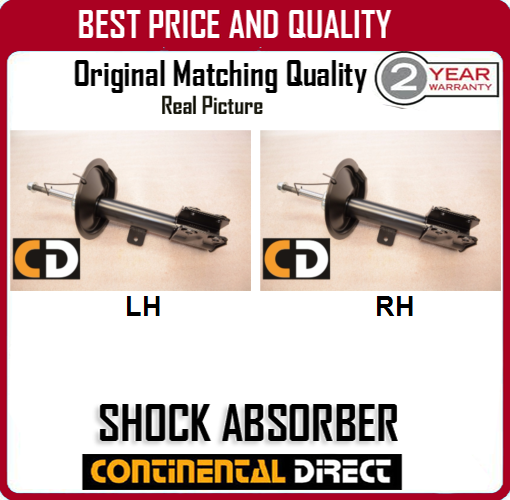 FRONTLEFT AND RIGHTSHOCK ABSORBERFOR PEUGEOT 307 SW GS3004FR OEM QUALITY